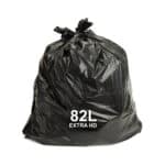 TIDDOX 82L Extra Heavy Duty Biner Liners Black