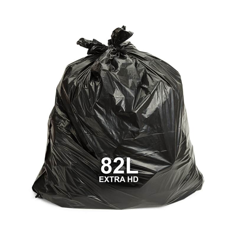 TIDDOX 82L Extra Heavy Duty Biner Liners Black