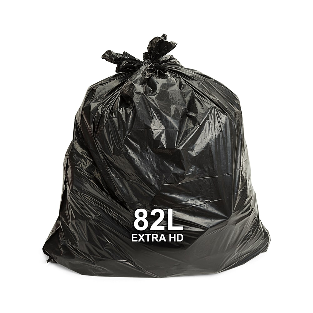 TIDDOX 82L Extra Heavy Duty Biner Liners Black