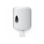 TIDDOX white wall mounted centrefeed roll dispenser
