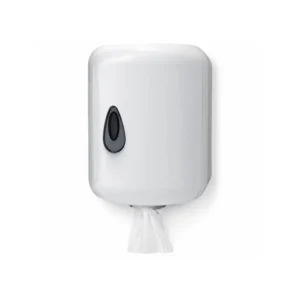 TIDDOX white wall mounted centrefeed roll dispenser