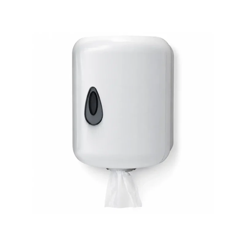 TIDDOX white wall mounted centrefeed roll dispenser
