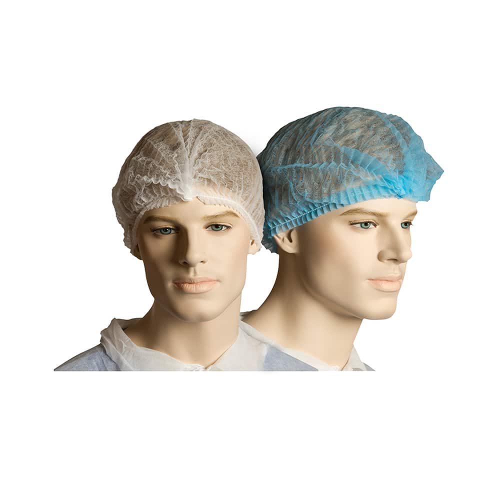 Disposable Hair caps White | Blue
