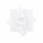 Polysoft lint free cleaning wipes with a curve in the middle