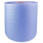 Blue Jumbo Paper Towel Roll on a white background