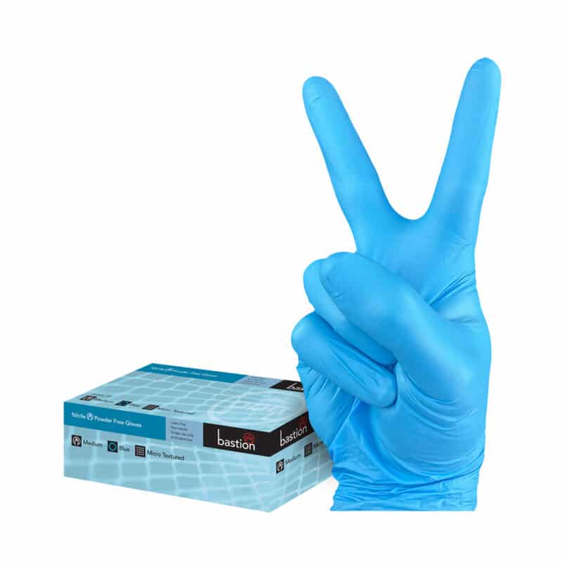 TIDDOX Bastion Nitrile Gloves Blue