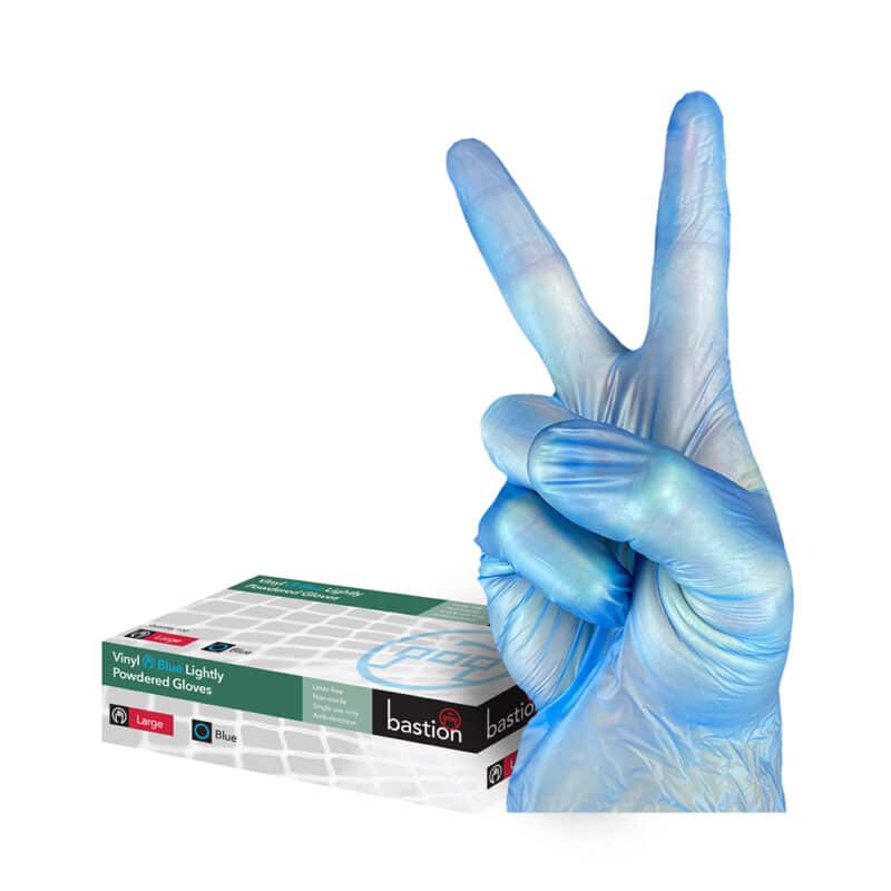 TIDDOX Bastion Vinyl Gloves Powdered