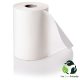 White Virgin Hand Towel Roll on a white surface.