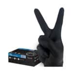 TIDDOX Bastion Nitrile Gloves Black
