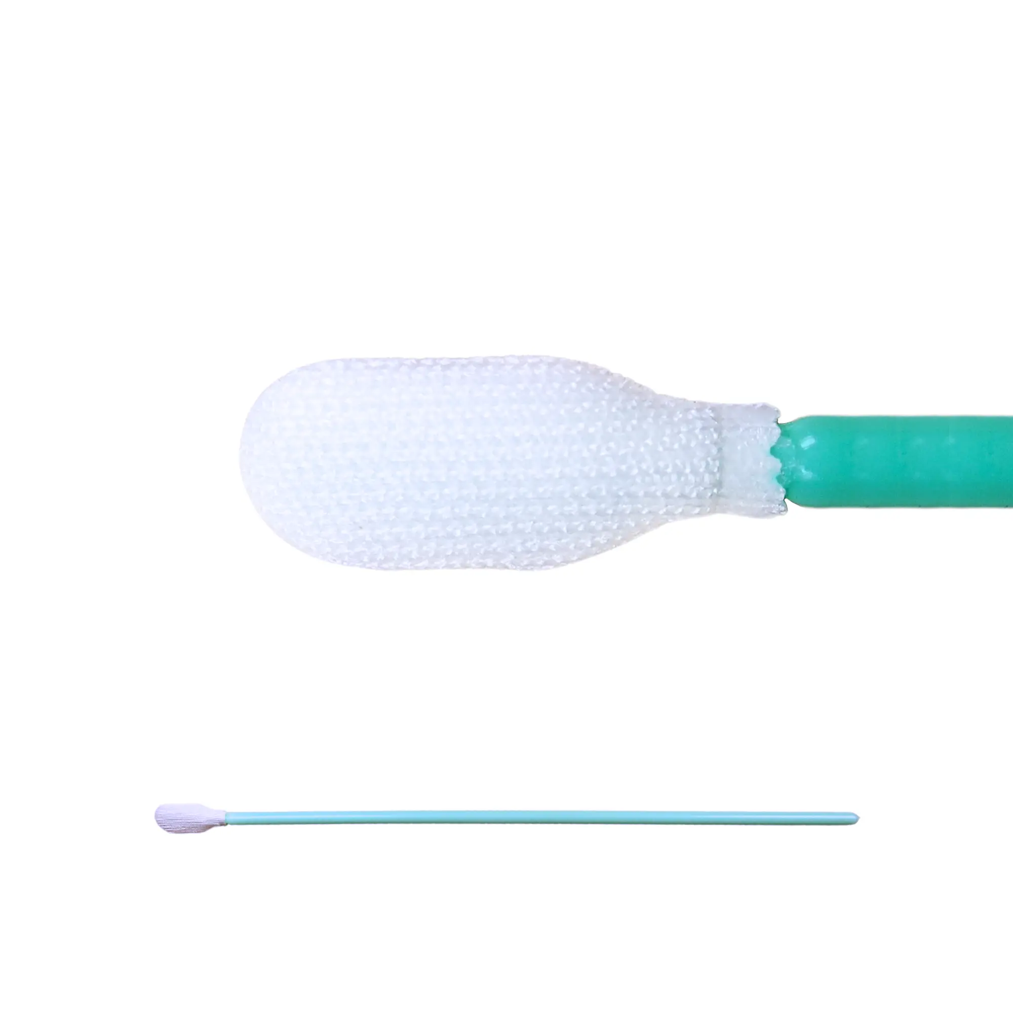 TIDDOX long handle polyester swabs ion a white background