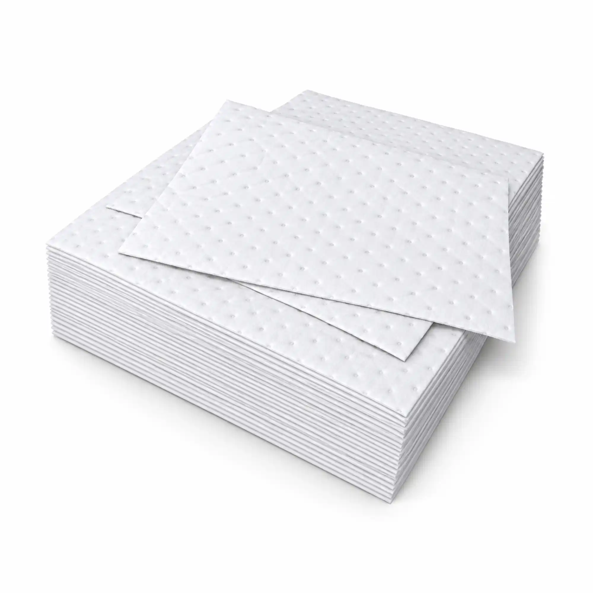 Hazpad-White-Oil-And-Fuel stack of White Hazpads