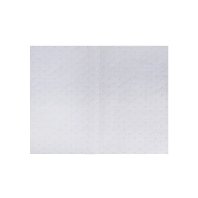 one sheet of TIDDOX white hazpad on a white background