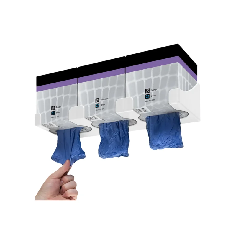 Bastion Wall-Mounted Progenics Triple Glove Dispenser
