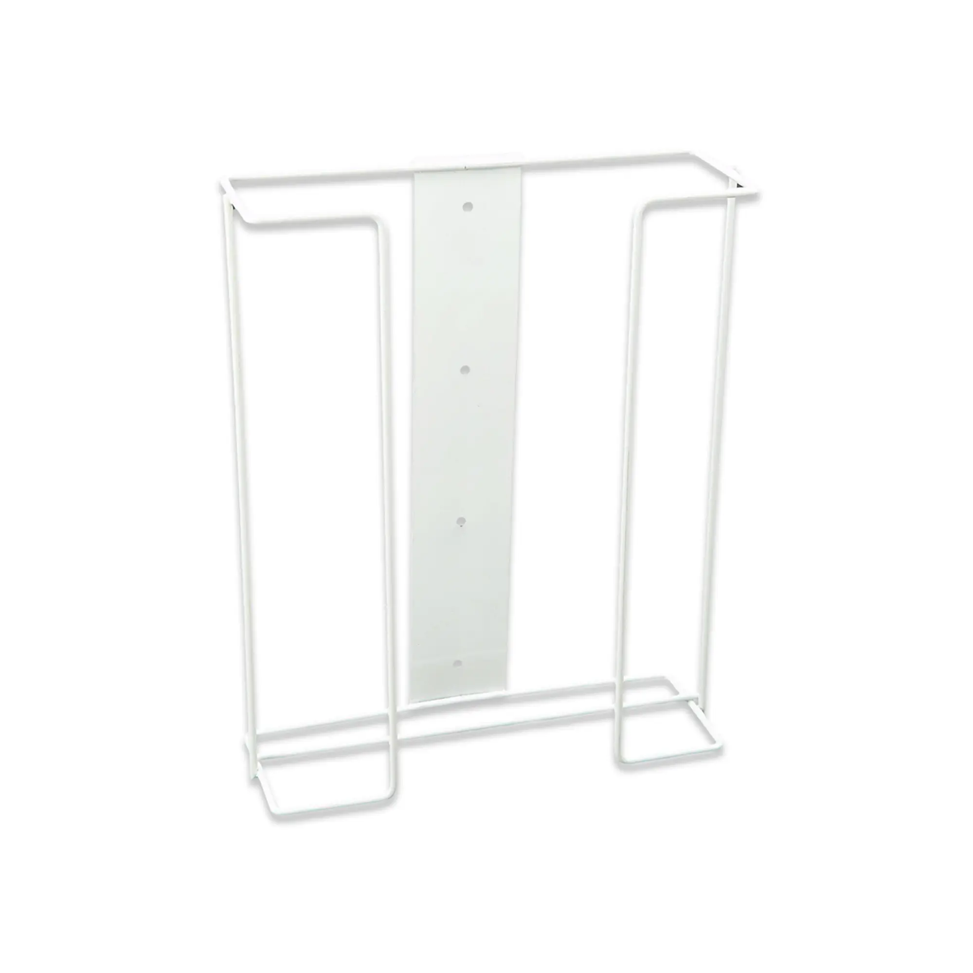 Bastion wall-mounted triple glove wire dispenser with no glove boxes inside
