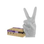 TIDDOX Bastion Latex Gloves Heavy Duty White