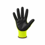 Monaco Hi Vis Gloves holding a peace sign on the internet