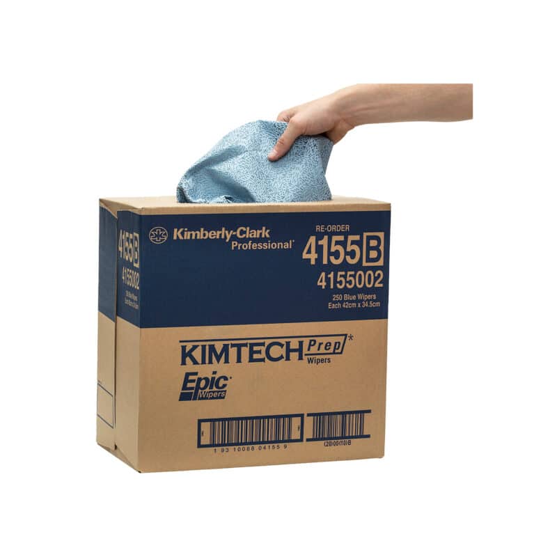 KIMTECH PREP EPIC Blue Wipes (4155)