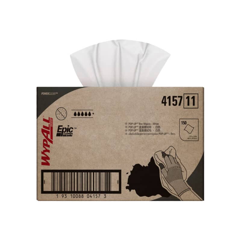 WYPALL EPIC Brag Box White Wipes (4157)