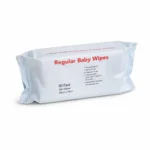 Baby Wipes on a white background