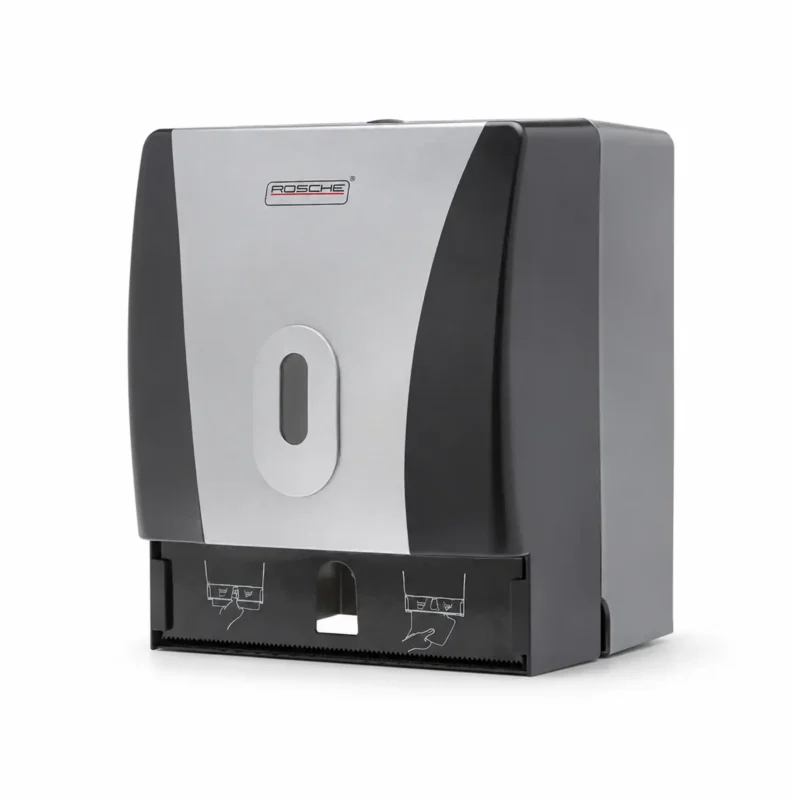 Rosche-5404-Hand-Roll-Towel-Dispenser on a white background
