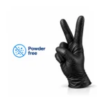 Bastion Heavy Duty Diamond Grip Nitrile Gloves | 50 pcs - Image 5